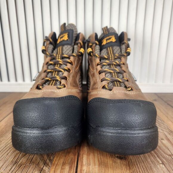 Carolina CA4552 Waterproof Composite Toe 4x4 Hiker Work Boots Mens Sz 8 EE Wide - Picture 3 of 11